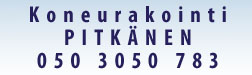 Koneurakointi Pitkänen logo